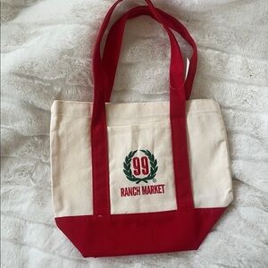 Ranch 99 Mini Canvas Tote Bag NWT